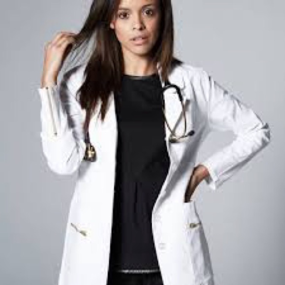 🔥 Jaanuu Signature Lab Coat ONLY ONE ON POSHMARK!